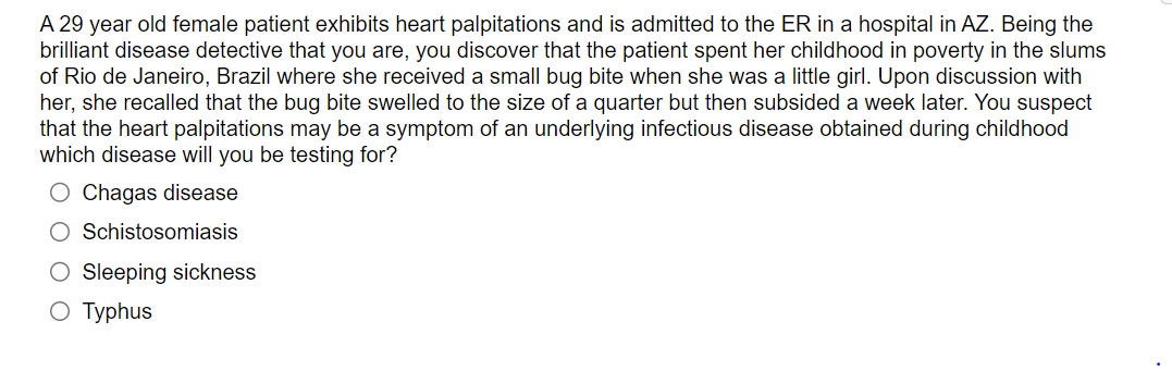 A 29 Year Old Female Patient Exhibits Heart Palpitations And Is Admitted To The Er In A Hospital In Az Being The Brilli 1