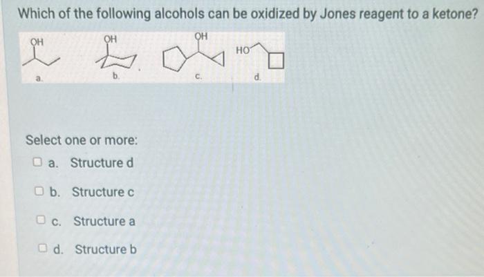 Which Of The Following Alcohols Is A Secondary Alcohol Select One O A 3 Methyl 2 Pentanol O B 2 Methyl 2 Pentanol O 3