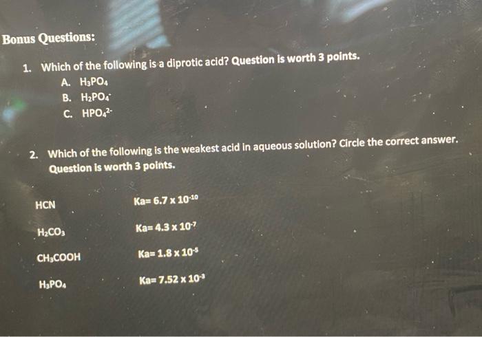 Chemical Equilibrium 1 Write The Equilibrium Expression For Kc For The Following Reactions Question Is Worth 9 Points 5