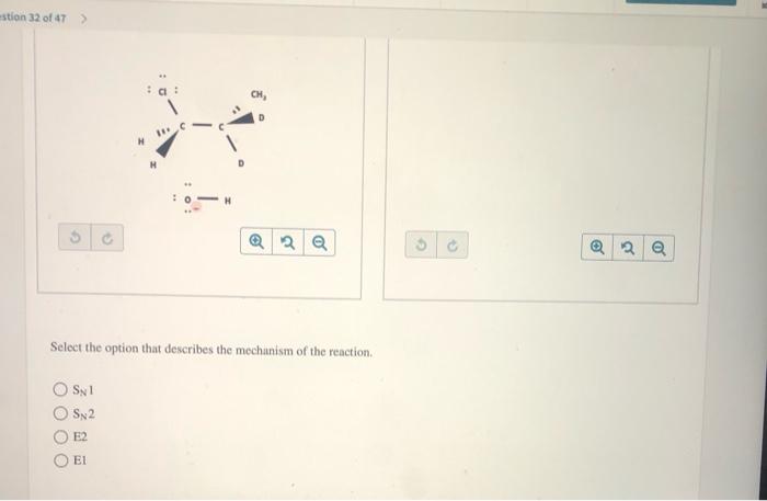 Question 30 Of 47 Draw The Main Organic Products Of The Reaction Indicate The Stereochemistry Including All Hydrogen 3