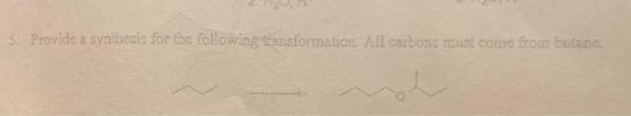 Predict The Major Organic Product Of Each Of The Following Reactions Or Provide The Reagent S Needed To Complete The Tr 2