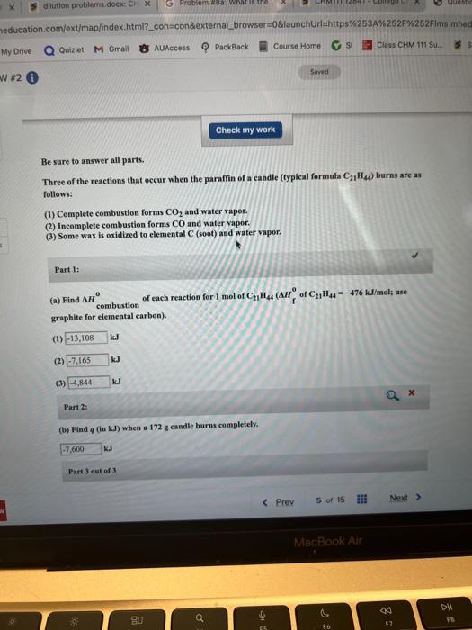 Dilution Problems Docx Cx 3 Problem 8a What Is The Education Com Ext Map Index Html Con Con External Browser 0 Launch 1
