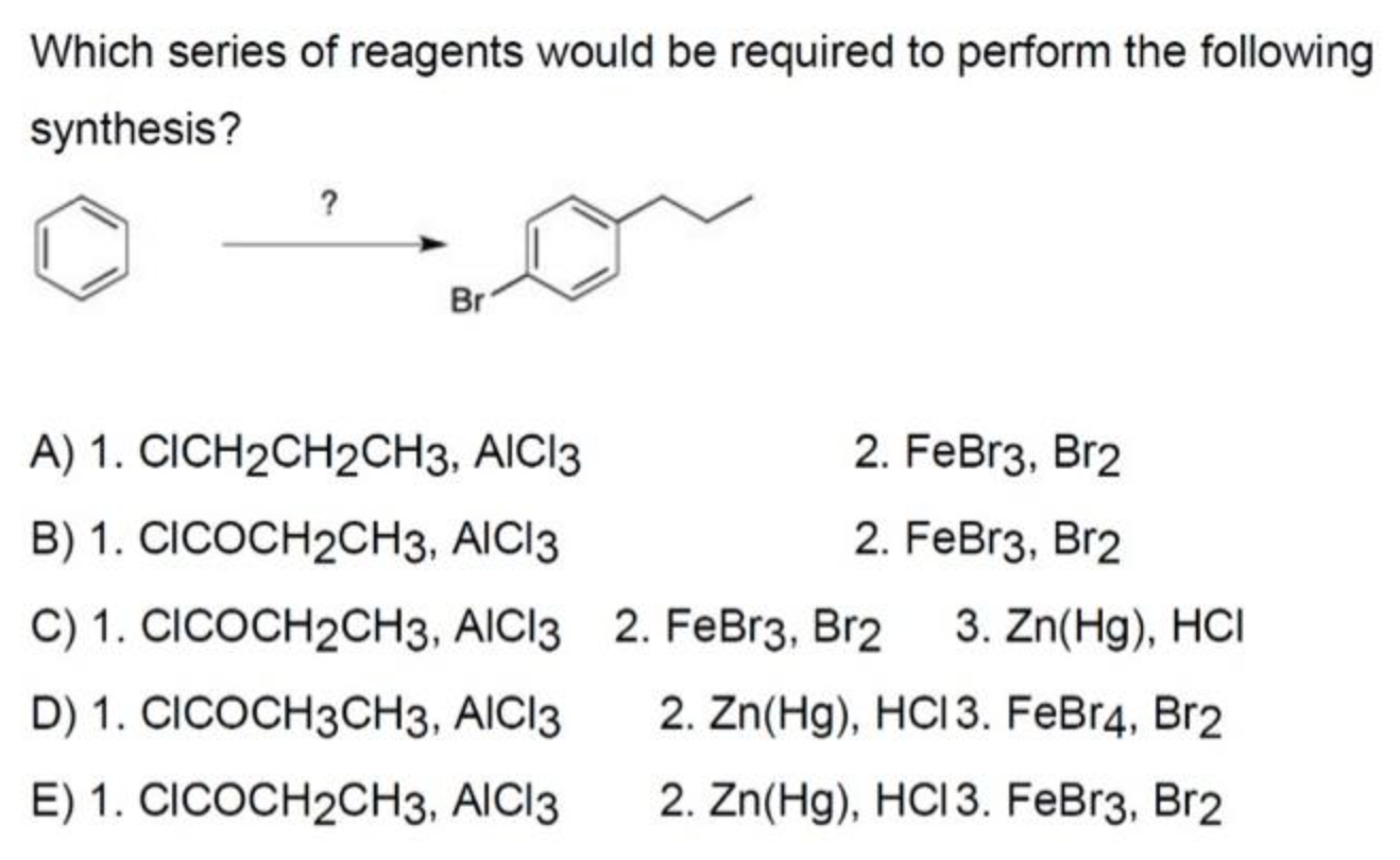 Why Is The Answer E And Not A Both Can Give The Same Product Right 1