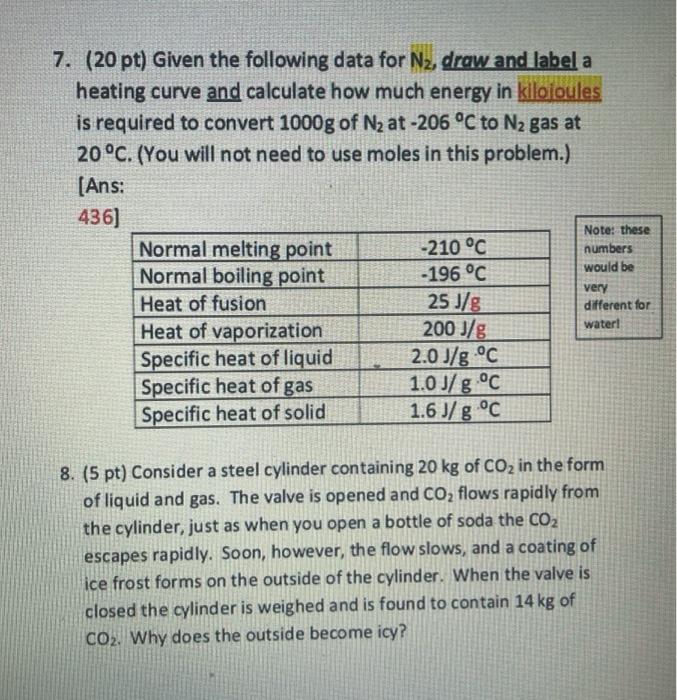 Points Are Routinely Deducted For Missing Labels On Number Answers Or For Failure To Observe Significant Figures Pleas 3