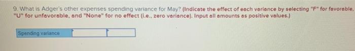 Required Information The Following Information Applies To The Questions Displayed Below Adger Corporation Is A Serv 9