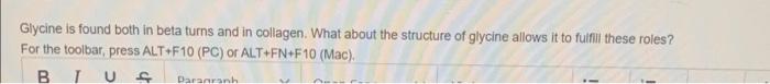 Please Explain How The Structure Of Fibrous Proteins Allows Them To Function As Structural Proteins For The Toolbar Pre 3