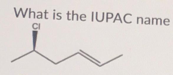 What Is The Iupac Name Ci 1