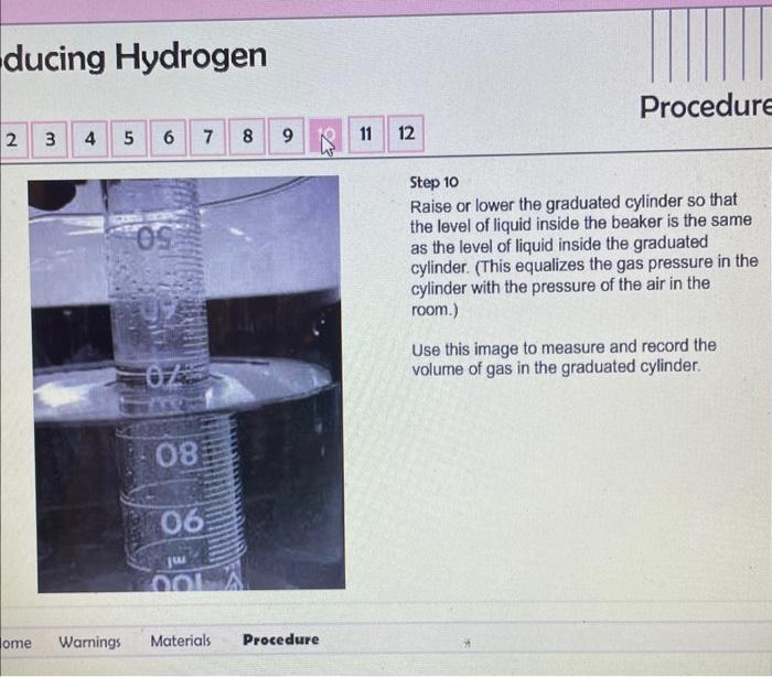 Topic 6 Lesson 3 Assignment Lesson 3 Gas Stoichiometry You Did This Lab In Topic 6 Lesson 3 Please Pull Your Data A 12