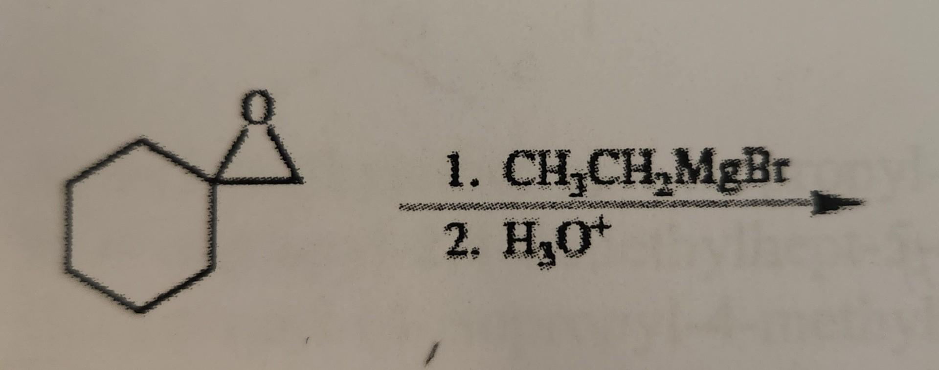 Please Provide The Major Organic Product And Mechanism From The Reaction Below Include Lone Pairs And Arrows 1