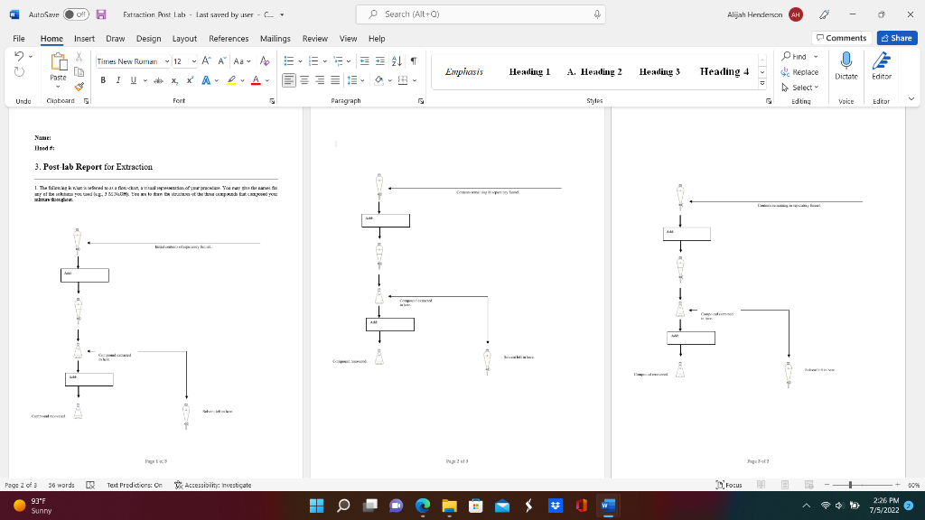 Autosave Off File Home Insert Draw Design Layout 5 Times New Roman O B Iu Uele Unde Bloed Paste Clipboard F C Extrac 1
