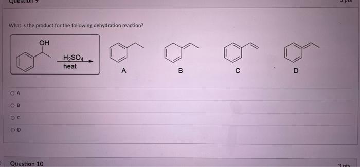 Question 2 Which Of The Following Solvents Is Best Used For The Following S2 Reaction Benzene Ch Water H O Acetonit 6