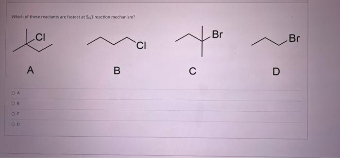 Question 2 Which Of The Following Solvents Is Best Used For The Following S2 Reaction Benzene Ch Water H O Acetonit 7