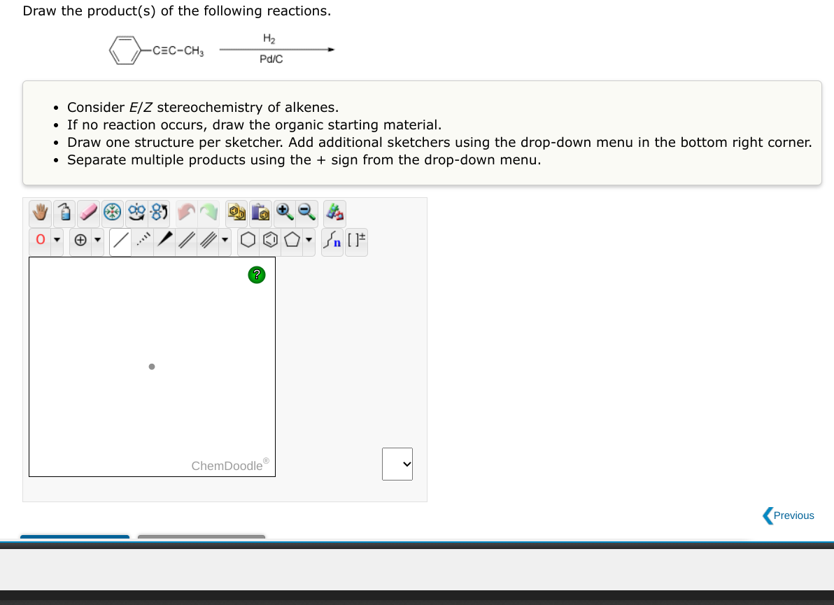 Draw The Product S Of The Following Reactions Cec Ch3 Consider E Z Stereochemistry Of Alkenes If No Reaction Occ 1