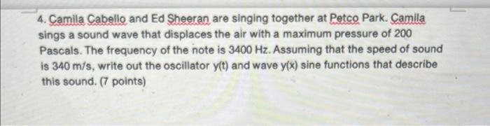 4 Camila Cabello And Ed Sheeran Are Singing Together At Petco Park Camila Sings A Sound Wave That Displaces The Air Wi 1