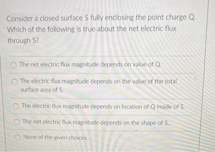 Question 35 A Charged Particle Is Moving Inside A Region Of Constant Electric Potential Which Of The Following Bests De 3