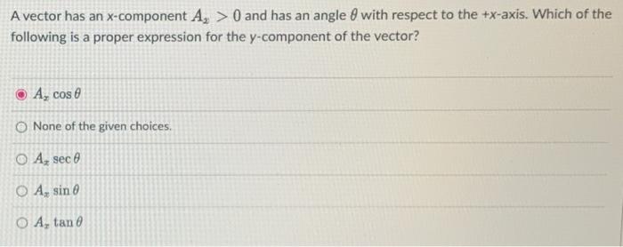 The Magnitude Of The Resultant Of Two Vectors Is Equal To The Magnitude Of Their Difference The Vectors Must Be At An A 2