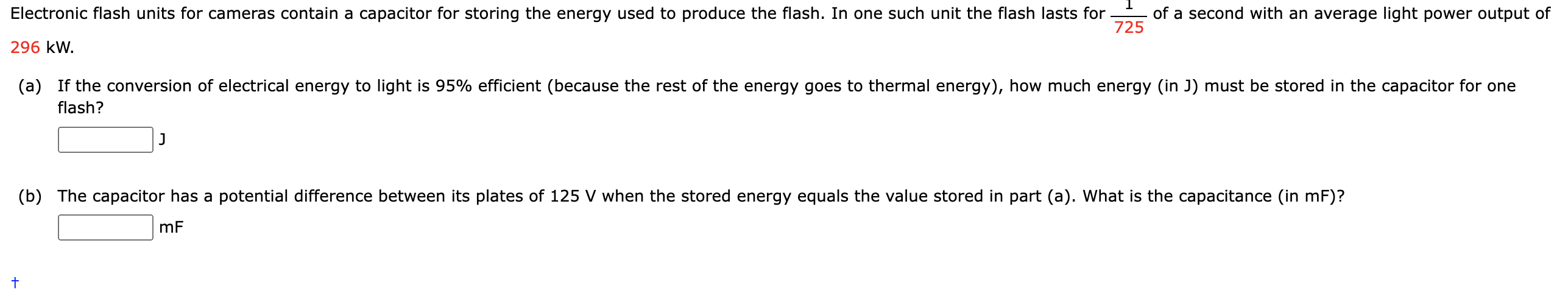 1 725 Electronic Flash Units For Cameras Contain A Capacitor For Storing The Energy Used To Produce The Flash In One Su 1