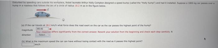 Disturbed By Speeding Cars Outside His Workplace Nobel Laureate Arthur Holly Compton Designed A Speed Bump Called The 1