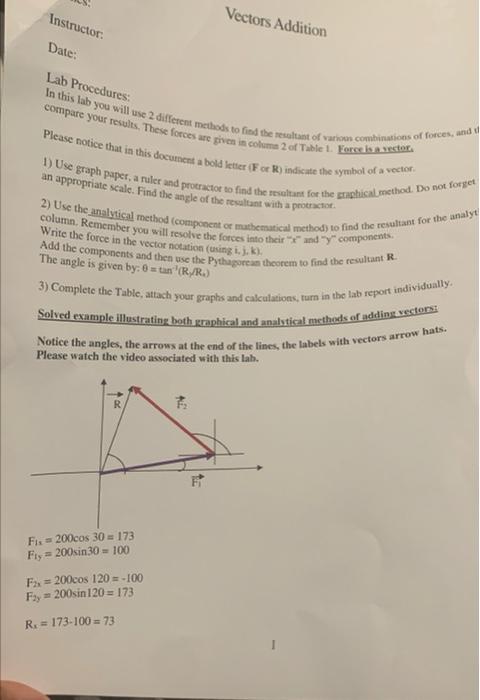 Ctivity Vector Solution Activity Vector Ddition 1 3 Vector Ddition 2 4 Vector Addition 2 5 Vector Addition 3 6 Vector 2