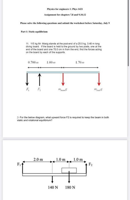 Part 2 Conservation Of Momentum 1 A 2 0 Kg Mass Is Moving On A Frictionless Air Track It Collides Into A Motionless 1 2