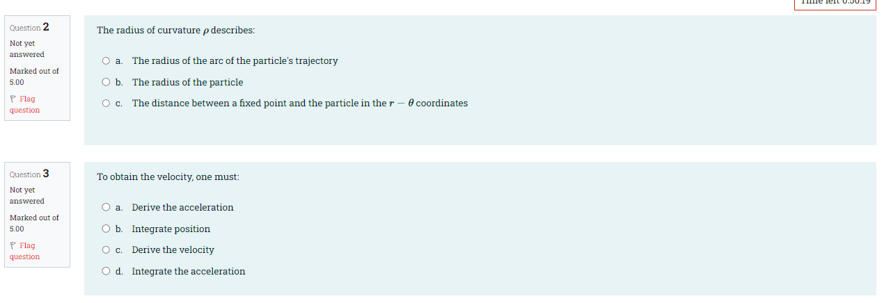 Question 2 Not Yet Answered Marked Out Of 5 00 Flag Question Question 3 Not Yet Answered Marked Out Of 5 00 Flag Questio 1