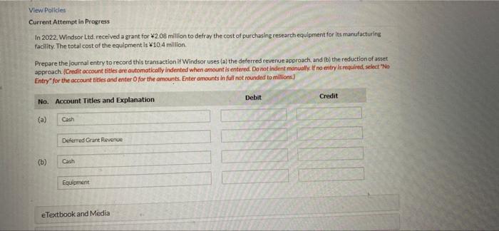 View Policies Current Attempt In Progress In 2022 Windsor Ltd Received A Grant For 2 08 Million To Defray The Cost Of 2