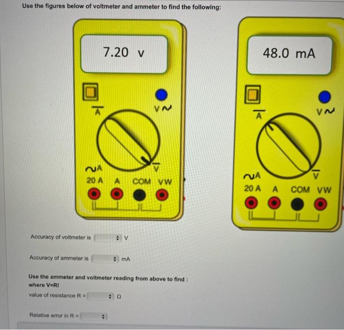 Note The Color Code For The Resistor Color Coding Color Black Brown Red Orange Yellow Green Blue Violet Gray White Gold 5