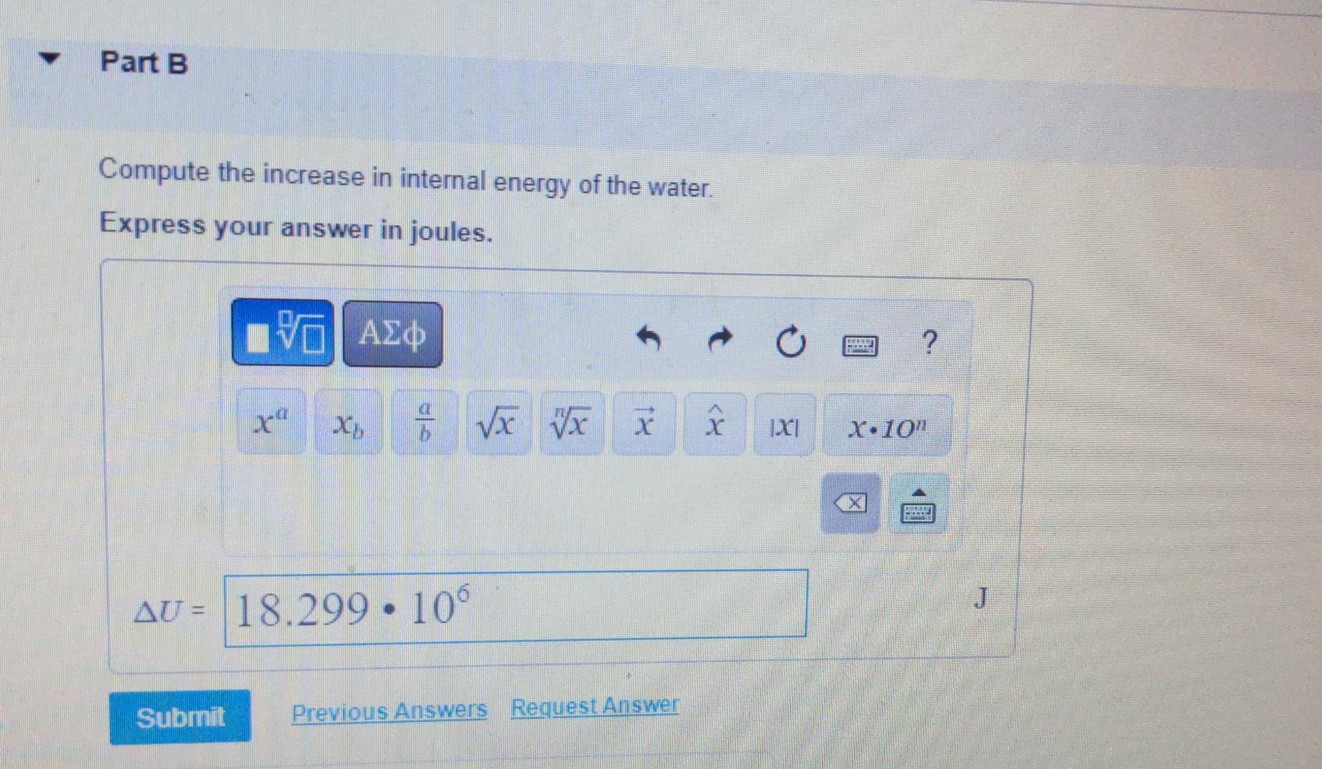 When Water Is Boiled Under A Pressure Of 2 00 Atm The Heat Of Vaporization Is 2 20 X 106 J Kg And The Boiling Point Is 2