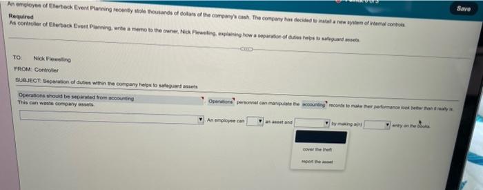 Save Mercloyee Of Eterback Event Planning Recently In Thousands Of Colors Of The Company S Cash The Company Has Decided 1