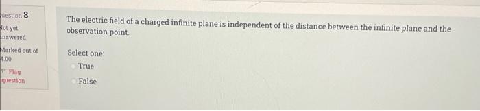 Question 6 Not Yet Answered Marked Out Of 4 00 Y Flag Question The Rod Below Is Uniformly Charged With A Positive Charg 3
