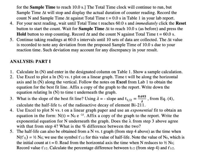 Http Www Thephysicsaviary Com Physics Programs Labs Half Lifelab Index Html 6