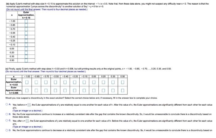 Consider The Following Initial Value Problem Answer Parts A Through C Below Dy 7xx Y 0 Y 1 2 P X Simplify Yo 2
