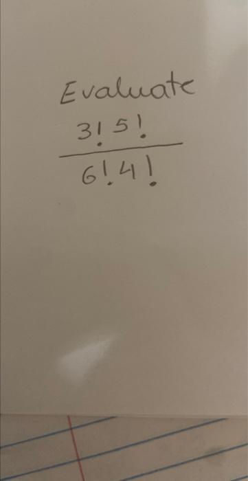 Evaluate 3151 6141 1