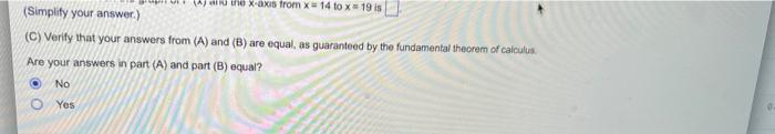 Answer The Following Questions About F X 3x 140 A Calculate The Change In F X From X 14 To X 19 B Graph F 2