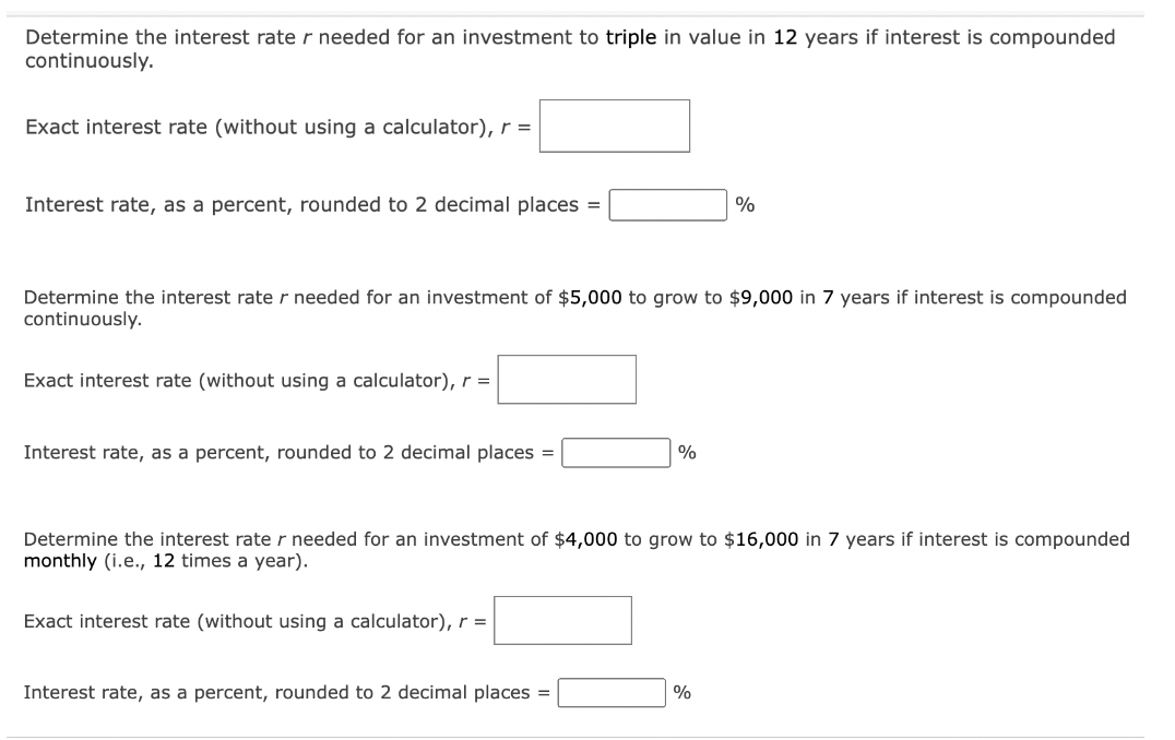 One Question Multiple Parts 1