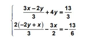Solve The Following System Of Equations By The Equal Method 1