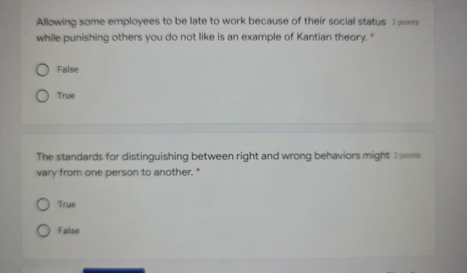 By Applying The Kantian Perspective A Company S Decision To Increase The 2 Points Number Of Working Hours Of The Employ 2