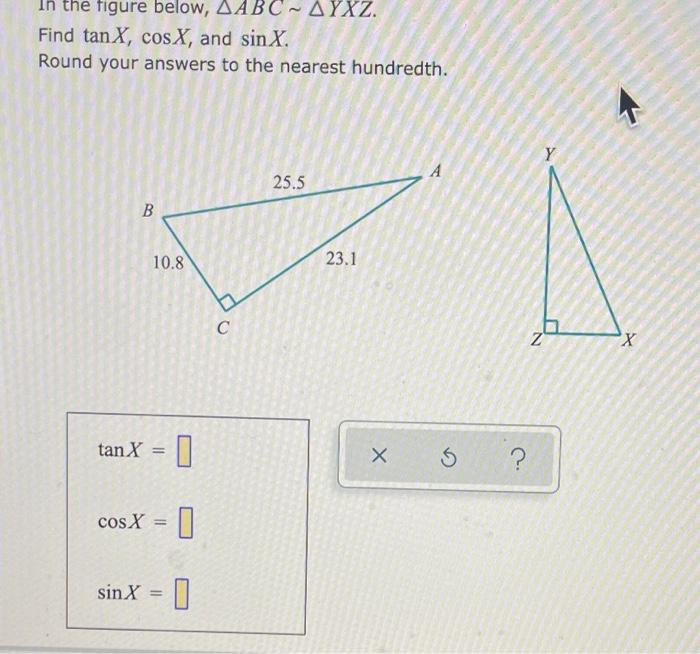 Use The Aleks Calculator To Evaluate Each Expression Round Your Answers To The Nearest Hundredth Cos 24 Tan 73 0 X 2
