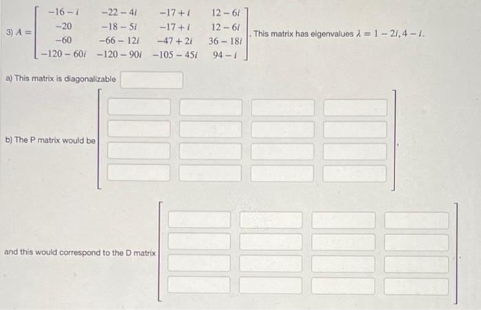 3 A 16 22 41 17 12 6 17 12 6 47 2i 36 18 105 451 94 1 20 60 18 5 66 12 120 60 120 901 A This Matrix 1