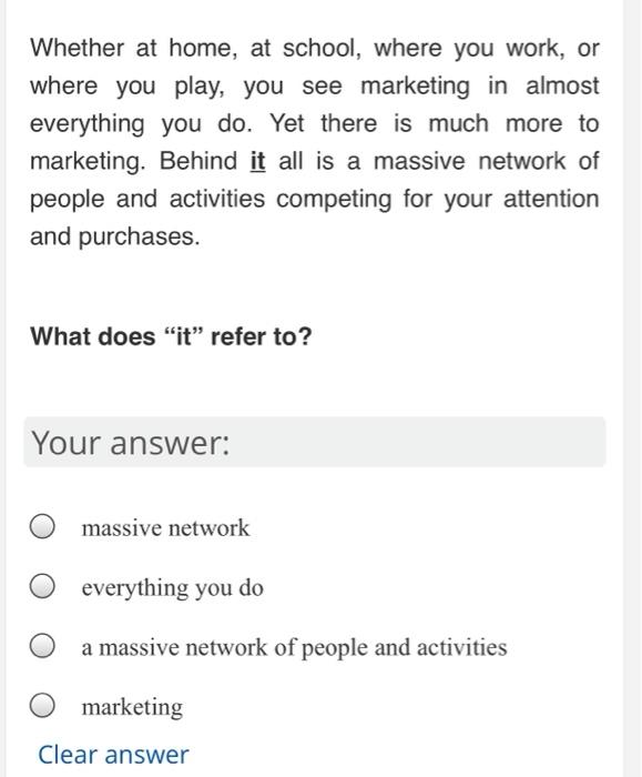 Whether At Home At School Where You Work Or Where You Play You See Marketing In Almost Everything You Do Yet There 1