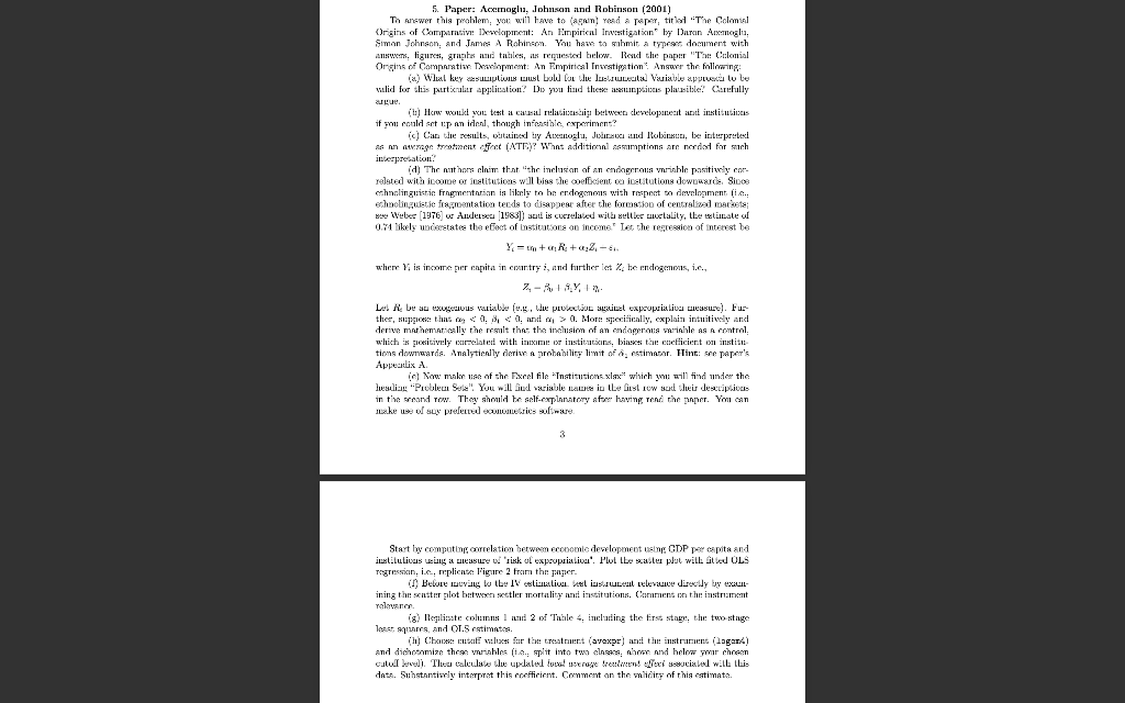 5 Paper Accmaglia Johnson And Robinson 2001 Th Answer This Problem You Will Have To Again Yesd A Luper Titled 1