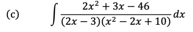 C 2x 3x 46 2x 3 X 2x 10 Dx 1