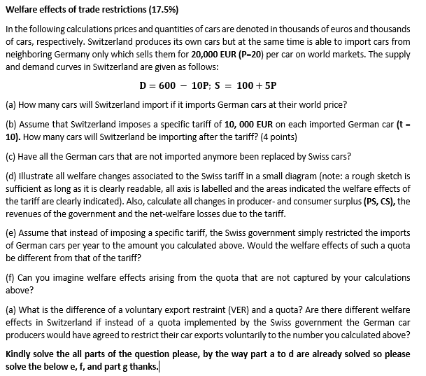 Kindly Solve The All Parts Of The Question Please By The Way Part A To D Are Already Solved So Please Solve The Below E 1