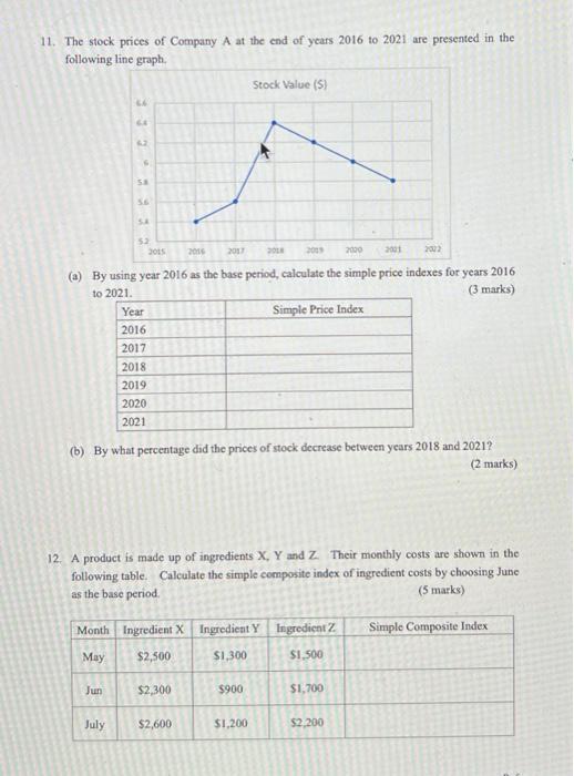 Unless Otherwise Specified Numerical Answers Should Be Corrected To Two Decimal Places Section A Multiple Choice Quest 5