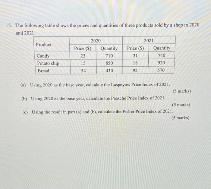 Unless Otherwise Specified Numerical Answers Should Be Corrected To Two Decimal Places Section A Multiple Choice Quest 8