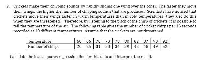 2 Crickets Make Their Chirping Sounds By Rapidly Sliding One Wing Over The Other The Faster They Move Their Wings The 1