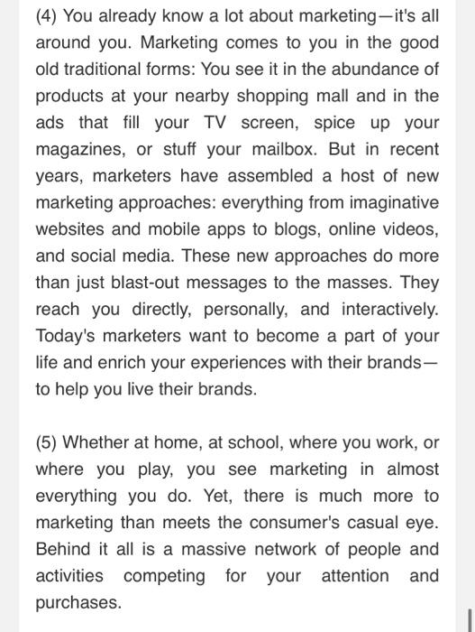 What Is Marketing 1 Marketing More Than Any Other Business Function Deals With Customers Although We Will Soon Exp 2