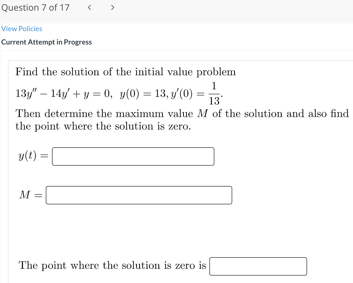 Consider The Equation Y Y 2y 0 Assume That Y T B Let Y3 T Y4 T Et And Y T 2e T Y T 3y 1 3