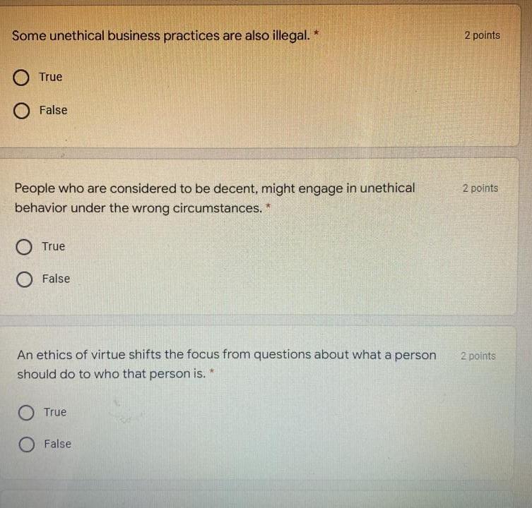 Allowing Some Employees To Be Late To Work Because Of Their Social Status 2 Points While Punishing Others You Do Not Lik 2