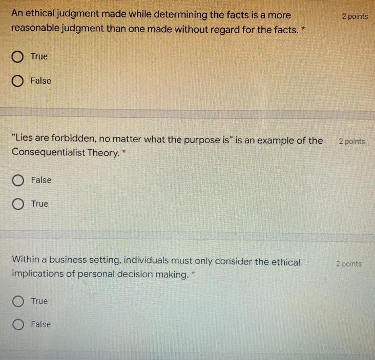 Allowing Some Employees To Be Late To Work Because Of Their Social Status 2 Points While Punishing Others You Do Not Lik 3